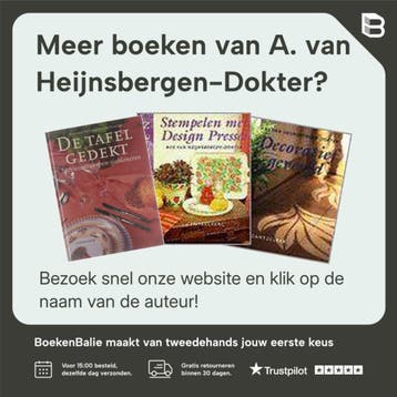 Glas-in-lood met loodband en glasverf / Cantecleer, Verzenden, Gelezen, A. van Heijnsbergen-Dokter