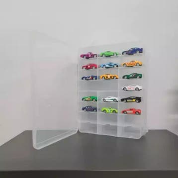Kruzzel Koffer voor Modelautos - Houd 23 Speelgoedautos..., Ophalen of Verzenden, Nieuw