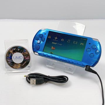 Sony - Sony PSP-3000 Vibrant Blue Console with Monster, Nieuw
