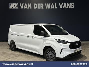 Ford Transit Custom | 2.0 TDCI 136pk L2H1 Euro6 Airco |, Auto's, Bestelauto's, Gebruikt, Euro 6, Wit, Dealer onderhouden