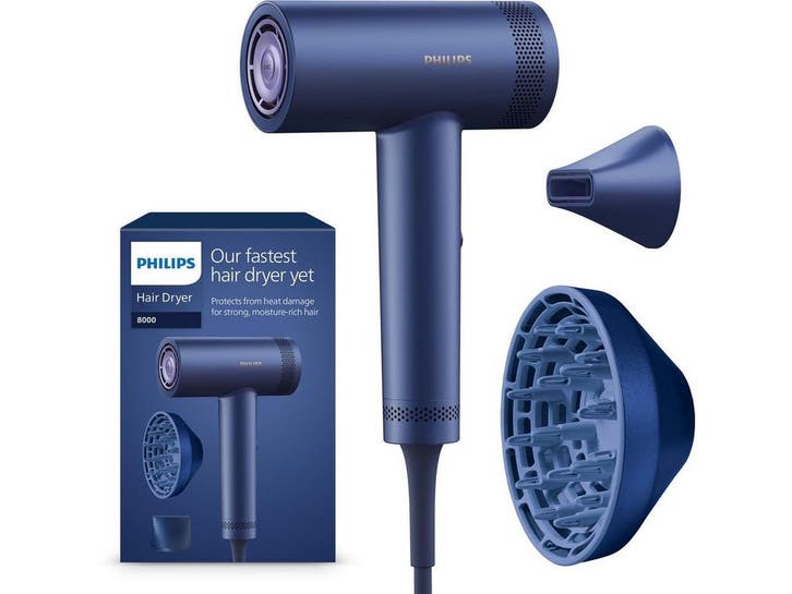 Philips 8000 Series - Föhn - ThermoShield technologie -, Witgoed en Apparatuur, Persoonlijke-verzorgingsapparatuur, Nieuw, Verzenden