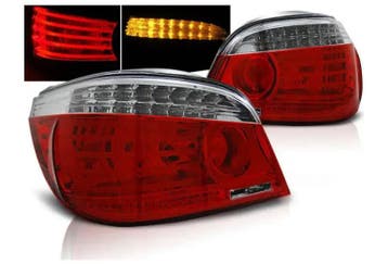 LED achterlichten Red White geschikt voor BMW E60, Verzenden, Nieuw, BMW