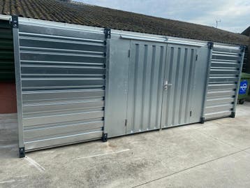 Schoolopslag Berging Schuur Kovobel Zelfbouwcontainer