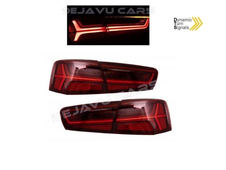 Facelift Look LED Achterlichten voor Audi A6 C7 4G (Sedan), Auto diversen, Tuning en Styling, Ophalen of Verzenden
