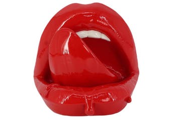 Decoratiefiguur LIP 25 cm pop-art rood - 48048, Ophalen of Verzenden, Nieuw