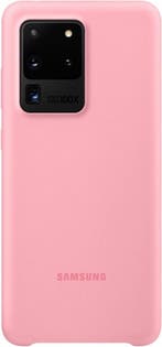 Samsung Silicone Cover - Samsung Galaxy S20 Ultra - Roze, Ophalen of Verzenden, Nieuw