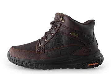 Skechers Veterboots in maat 43 Bruin, Kleding | Heren, Schoenen, Bruin, Verzenden, Boots, Zo goed als nieuw