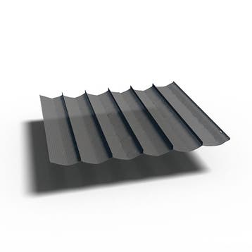 Platinum Harmonica schaduwdoek - B 3,7m L 3,7m - Antraciet, Verzenden, Nieuw