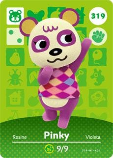 Amiibo Pinky #319 - Series 4, Verzenden, Zo goed als nieuw