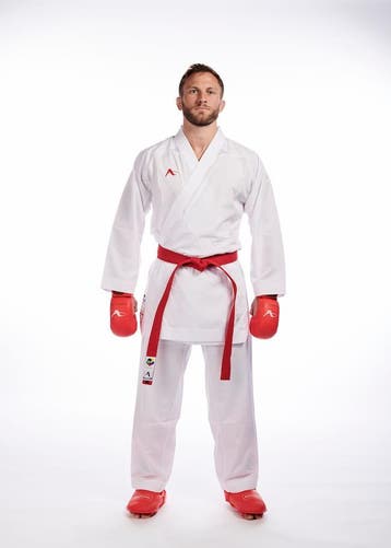 Kumite-karatepak Onyx (Wit) Arawaza | WKF (Maat: 190), Verzenden, Nieuw, Karate, Vechtsportpak