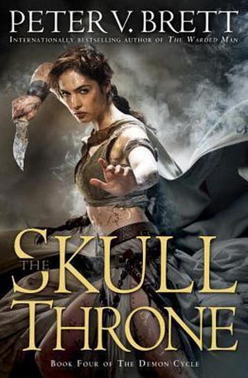 The Skull Throne 9780345531483 Peter V. Brett, Verzenden, Zo goed als nieuw, Peter V. Brett