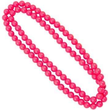 Ketting roze neon 100cm, Ophalen of Verzenden, Nieuw