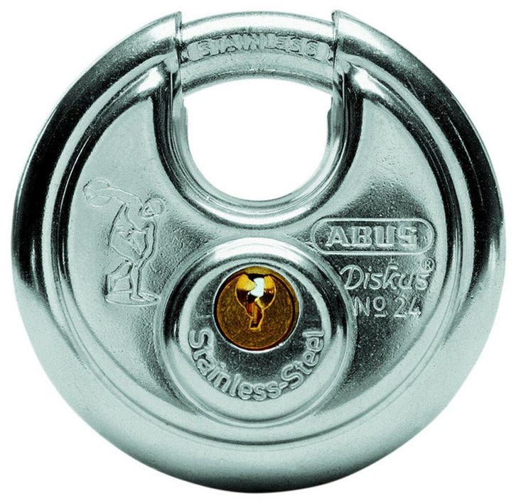 OUTLET Abus discusslot - 70mm - 24/70, Doe-het-zelf en Verbouw, Hang- en Sluitwerk, Ophalen of Verzenden