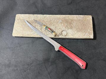 Hekito - Keukenmes - Carving knife - Exclusief vintage