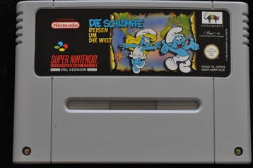 Die Schlümpfe Reisen Um Die Welt Nintendo SNES, Verzenden, Nieuw