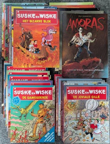 Suske en Wiske, Amoras VK 296 t/m 334 - 1 t/m 6 -, Nieuw