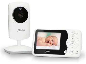 Alecto BO64 - Babyfoon met Camera - Uitbreidbaar tot 4, Kinderen en Baby's, Babyfoons, Verzenden, Zo goed als nieuw