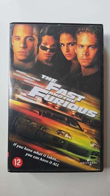 THE FAST AND THE FURIOUS (EX RENTAL) (VHS), Verzenden, Gebruikt