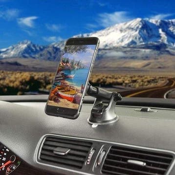 Telefoonhouder auto – Magnetisch – Zuignap voor dashboard &, Telecommunicatie, Telefoonhouders, Ophalen of Verzenden, Nieuw