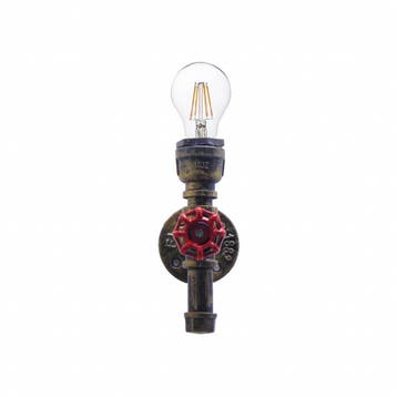 Industriële Wandlamp Tap - Funnylights Abra (Wandlampen), Ophalen of Verzenden, Nieuw, Overige materialen