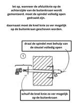 Wiesbaden vorstvrije buitenkraan (Buiten kranen), Ophalen of Verzenden, Nieuw
