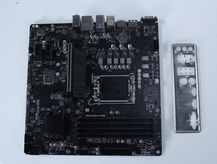 [RETOURDEAL] MSI Pro B760M-P DDR4 (Tweedekansje) - Moeder..., Computers en Software, Moederborden, Ophalen of Verzenden