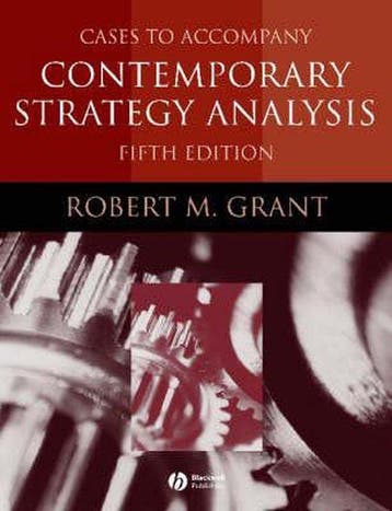 Cases to Accompany Contemporary Strategy Analysis, Boeken, Verzenden, Gelezen, Robert M. Grant