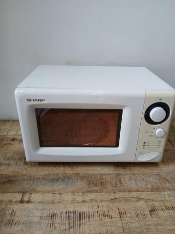 Sharp R208 magnetron, wit, B x D x H 46 x 27,5 x 35,3 cm, Ophalen, Nieuw in verpakking