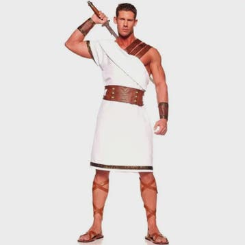 Romeinse Gladiator & Soldaat Kostuum voor Heren - Halloween, Verzenden, Nieuw