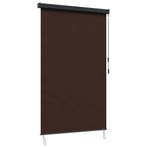 vidaXL Rolgordijn Bruin 160 x 250 cm Stof en Aluminium, Verzenden, Nieuw, Bruin