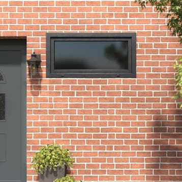 vidaXL Kantel- en draaivenster voor de kelder RISOR 120 x 60, Verzenden, Nieuw