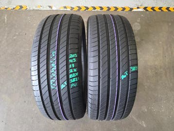 205/45/17 88V MICHELIN ZOMERBANDEN 6,3MM PROFIEL 2X, Ophalen, Gebruikt, 17 inch, 205 mm