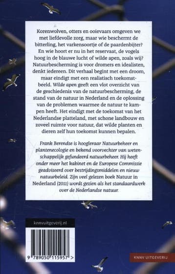 Wilde apen 9789050115957 Frank Berendse, Verzenden, Gelezen, Frank Berendse