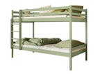 Stapelbed Niek - 2-persoons - Kinderbed - 80 x 180 - Groen, Verzenden, Nieuw, Stapelbed