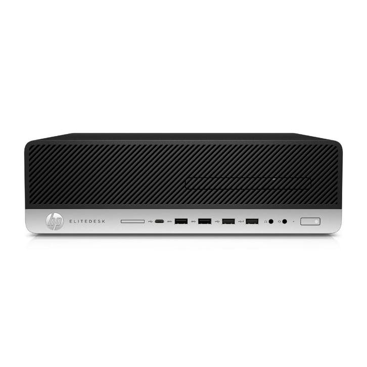Refurbished HP EliteDesk 800 G5 SFF met 2jr garantie, Computers en Software, Desktop Pc's, 4 Ghz of meer, SSD, Met videokaart