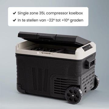 2dekans | Auronic Elektrische Koelbox - Compressor - 35L -, Ophalen of Verzenden, Zo goed als nieuw