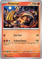Heatmor 031/162 reverse holo Temporal forces, Ophalen of Verzenden, Nieuw, Losse kaart, Foil