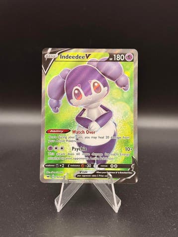 Pokemon Sword & Shield Indeedee V #192/202, Verzenden, Gebruikt, Losse kaart