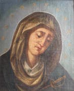 Scuola spagnola (XVII-XVIII) - Madonna Addolorata