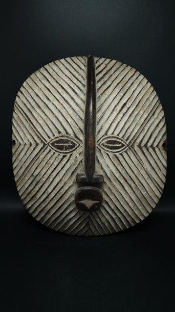 Prachtig masker - Luba - Congo RDC (Zonder minimumprijs)