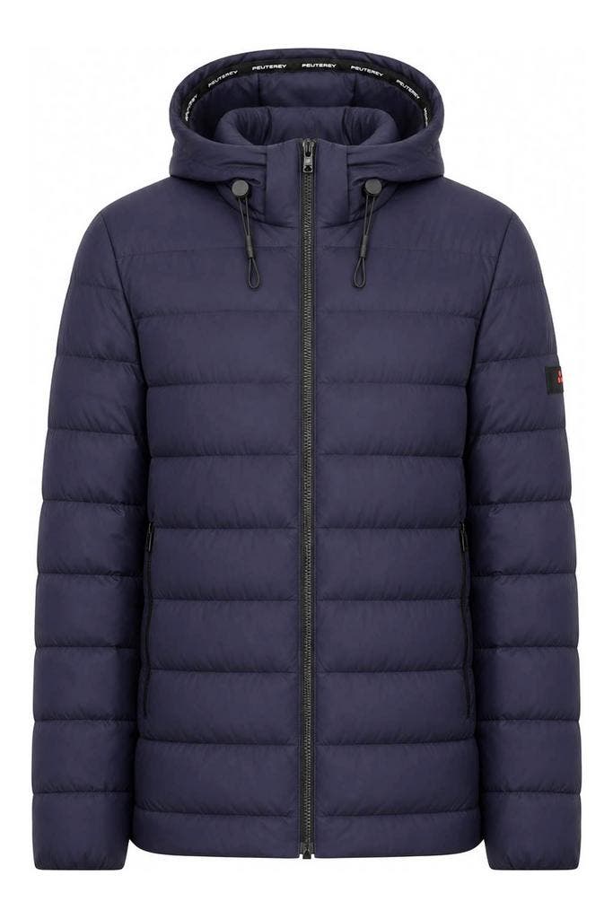 Peuterey Jas in maat L Blauw, Kleding | Dames, Jassen | Winter, Blauw, Zo goed als nieuw, Verzenden