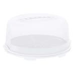 Rotho Fresh Taartdoos 35.5x16.5 cm Wit/Transparant, Hobby en Vrije tijd, Taarten en Cupcakes maken, Verzenden, Nieuw, Overige typen