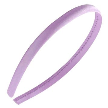Fako Fashion - Diadeem - Satijn - 10mm - Lichtpaars, Sieraden, Tassen en Uiterlijk, Verzenden, Nieuw