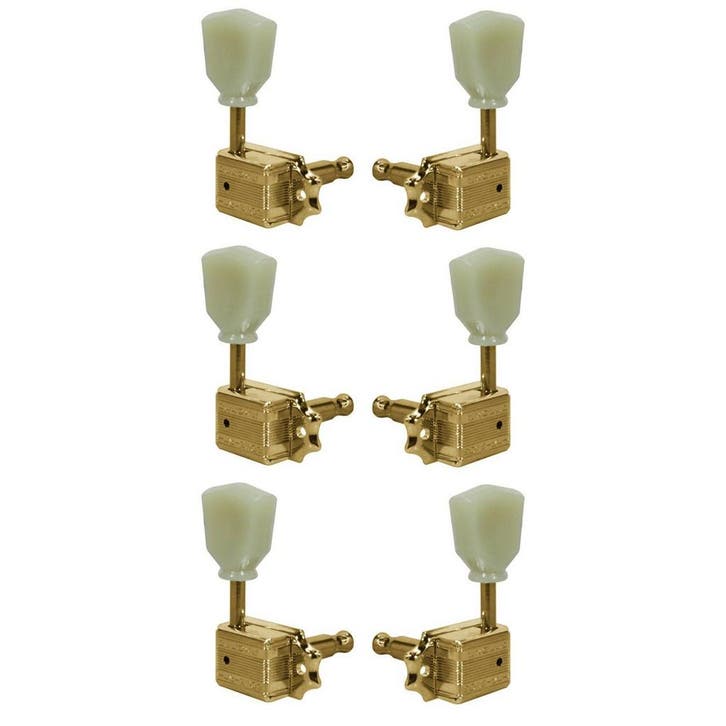 Wilkinson 160-GLR stemmechanieken voor gitaar 3L+3R goud, Muziek en Instrumenten, Instrumenten | Onderdelen, Verzenden