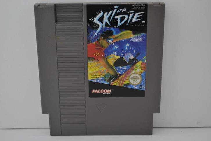 Ski or Die (NES FRA), Spelcomputers en Games, Games | Nintendo NES, 1 speler, Zo goed als nieuw, Verzenden