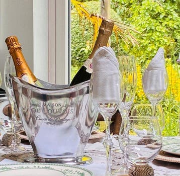 Champagne koeler - Aluminium - Maison Du Louvois Cuvée