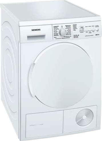Siemens WT44W370 - Warmtepompdroger - 7 kg - 65 dB - autoDry, Ophalen of Verzenden, Zo goed als nieuw, Voorlader, 85 tot 90 cm