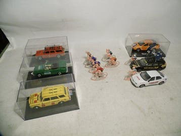 Norev 1:43 - Modelauto (14) - Volvo - Alfa Romeo - Simca -, Nieuw