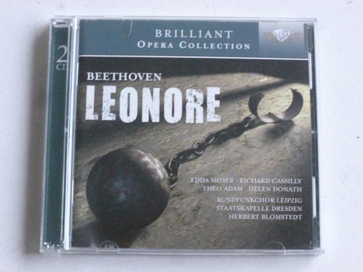 Beethoven - Leonore / Herbert Blomstedt, Theo Adam (2CD), Cd's en Dvd's, Cd's | Klassiek, Ophalen of Verzenden