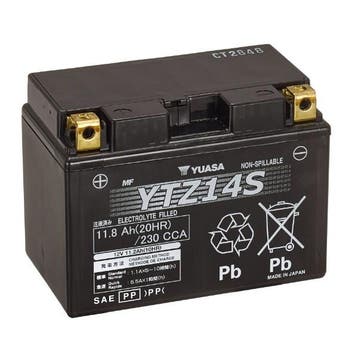 Yuasa AGM High Performance YTZ14S / 102216 accu, origineel, Motoren, Verzenden, Nieuw